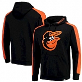 Men's Baltimore Orioles Fanatics Branded Iconic Fleece Pullover Hoodie Black & Orange,baseball caps,new era cap wholesale,wholesale hats